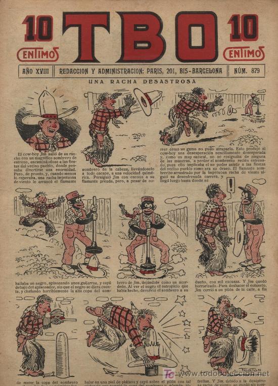 Tebeos: TBO. n&ordm; 879. A&ntilde;o 1934 - Foto 1