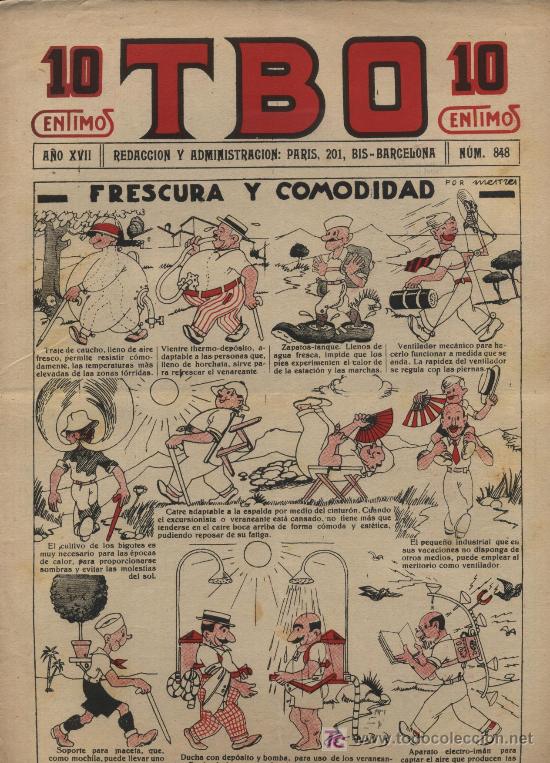 Tebeos: TBO. n&ordm; 848. A&ntilde;o 1933 - Foto 1