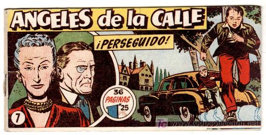 Tebeos: ANGELES DE LA CALLE ORIGINAL N&ordm; 7, 1951 - Foto 1
