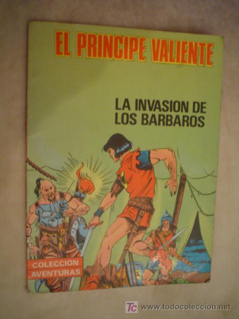 Tebeos: EL PR&Iacute;NCIPE VALIENTE N&ordm; 2: LA INVASI&Oacute;N DE LOS B&Aacute;RBAROS. PRUDUCCIONES EDITORIALES, 1980