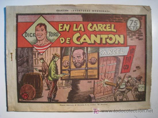 Tebeos: DICK TORO N&ordm; 29 (HISPANO AMERICANA) COMIC ORIGINAL - Foto 1