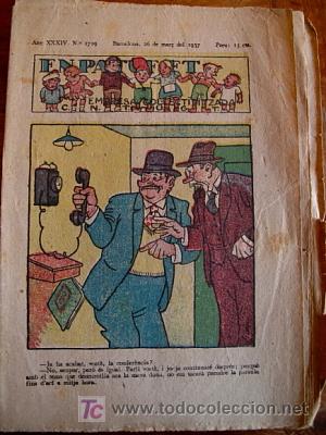 Tebeos: PATUFET. NUMERO 1719. 26 DE MARZO DE 1937 - Foto 1