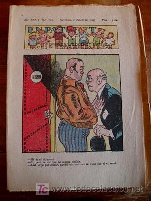 Tebeos: PATUFET. NUMERO 1720. 2 DE ABRIL DE 1937 - Foto 1