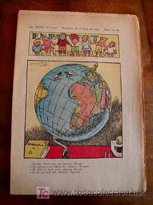 Tebeos: PATUFET. NUMERO 1727.  28 DE MAYO DE 1937 - Foto 1