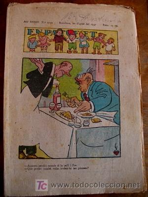 Tebeos: PATUFET. NUMERO 1739. 20 DE AGOSTO DE 1937 - Foto 1