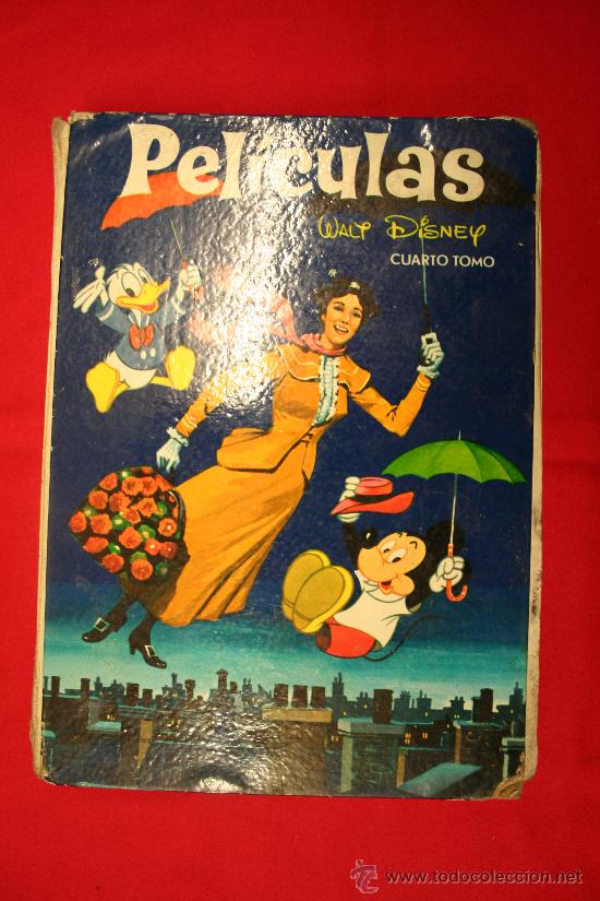 Tebeos: PELICULAS WALT DISNEY  CUARTO TOMO  A&Ntilde;O 1966 - Foto 1