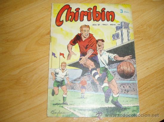 Tebeos: CHIRIBIN  N&ordm;  28.  ORIGINAL.  3 PTS