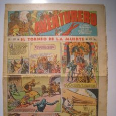 Tebeos: AVENTURERO Nº 40 - HISPANO AMERICANA - 1936. TEBEO ORIGINAL. Lote 13027940