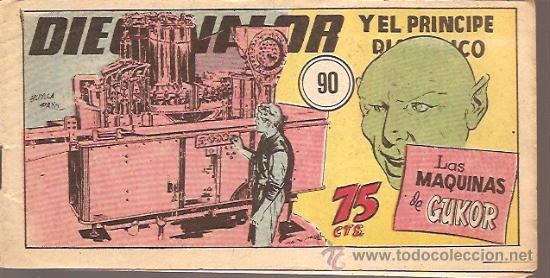 Tebeos: DIEGO VALOR N&ordm; 90 1&ordf; SERIE ORIGINAL EDITORIAL CID - Foto 1