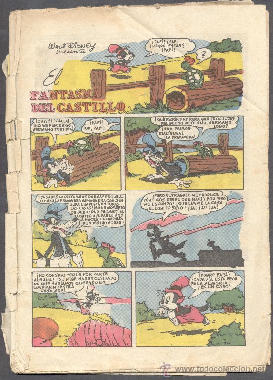 Tebeos: WALT DISNEY PRESENTA EL FANTASMA DEL CASTILLO - Foto 1