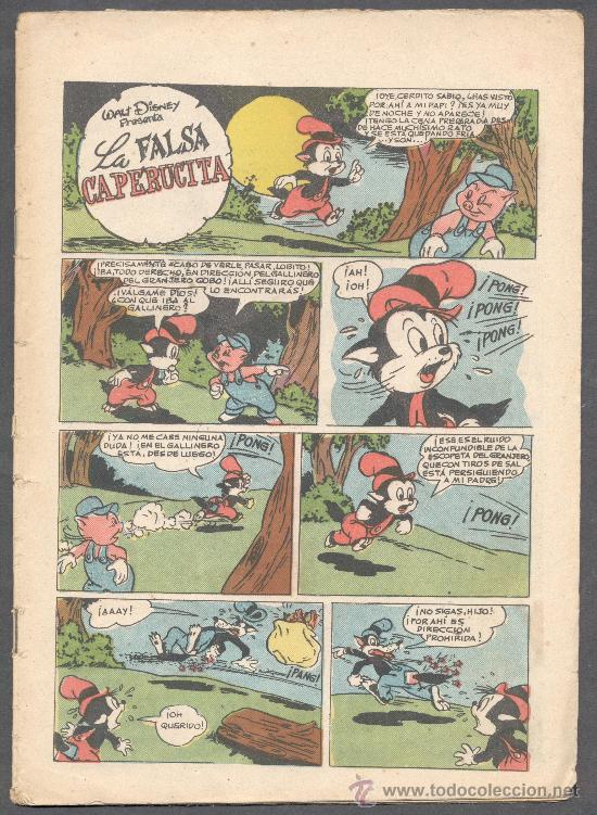 Tebeos: WALT DISNEY PRESENTA LA FALSA CAPERUCITA - Foto 1