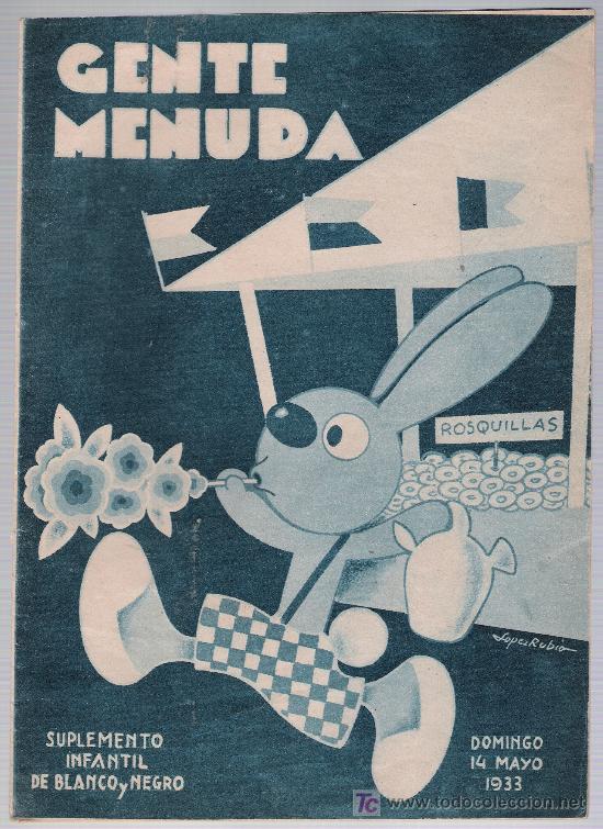Tebeos: Gente Menuda. 14 de Mayo de 1933. - Foto 1