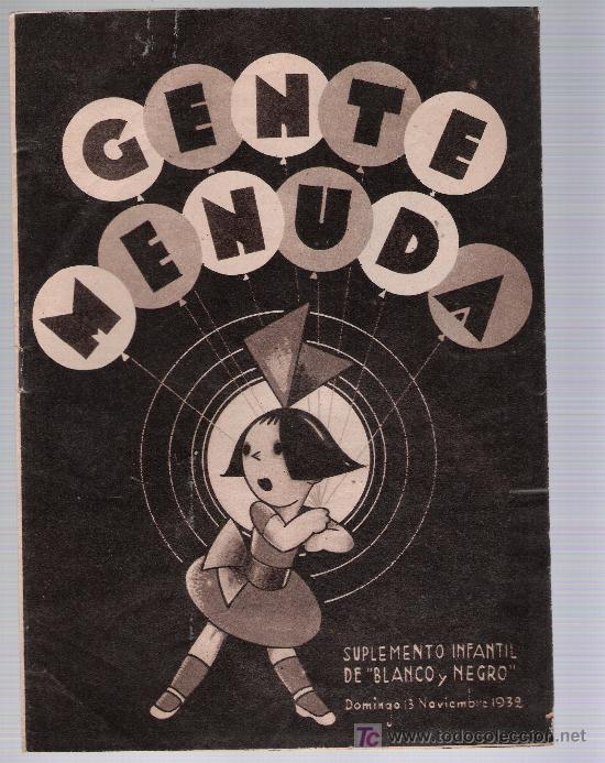 Tebeos: Gente Menuda. 13 de Noviembre de 1932. - Foto 1