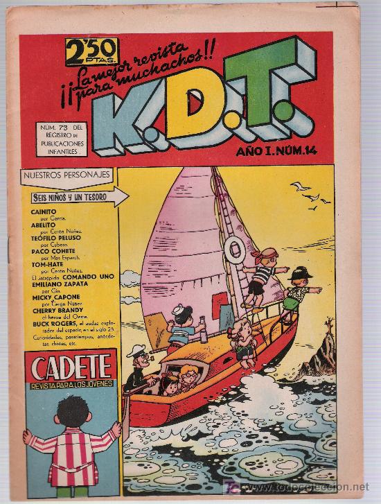 Tebeos: Cadete n&ordm; 14. Mateu 1959 - Foto 1