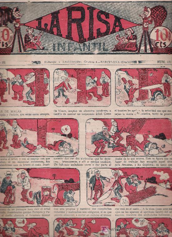Tebeos: La Risa Infantil.Marco 1925 n&ordm; 150 - Foto 1