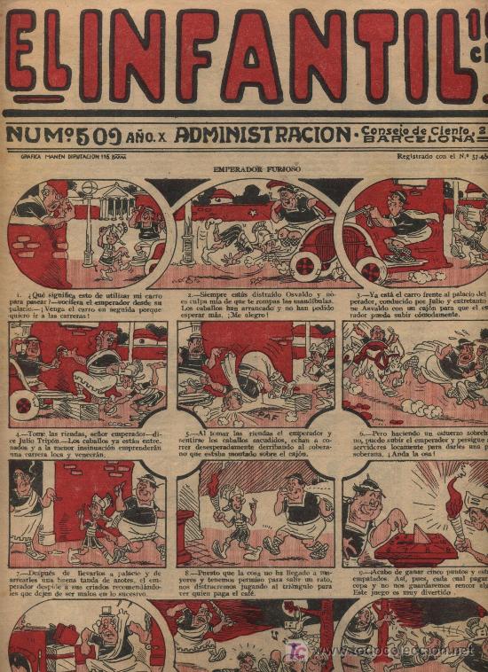 Tebeos: El Infantil. Marco 1934. n&ordm; 509 - Foto 1