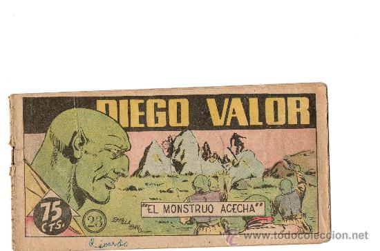 Tebeos: DIEGO VALOR    N&ordm; 23    DE CID - Foto 1