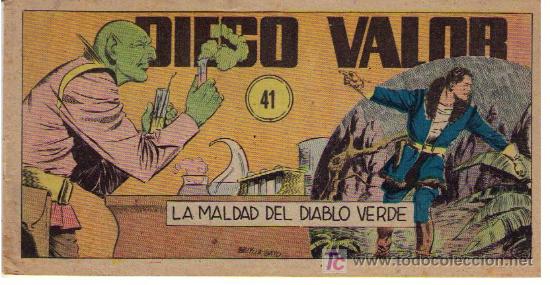Tebeos: Diego Valor n&ordm;  41. Editorial Cid 1954. - Foto 1