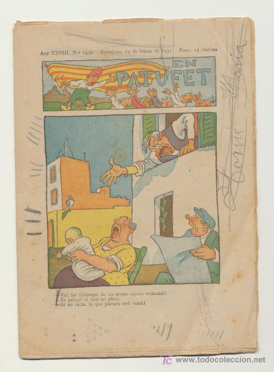 Tebeos: En Patufet n&ordm; 1402. A&ntilde;o 1931 - Foto 1