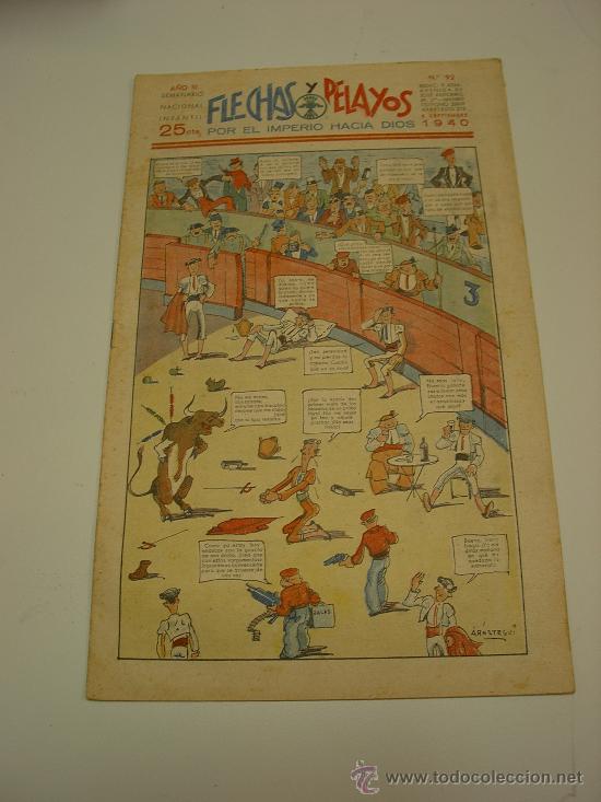 Tebeos: Flechas y Pelayos, 08-09-1940, n&ordm; 92, a&ntilde;o III - Foto 1