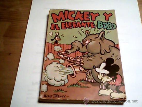 Tebeos: MICKEY Y EL ELEFANTE BOBO 1938 - Foto 1