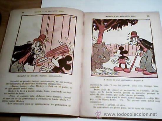 Tebeos: MICKEY Y EL ELEFANTE BOBO 1938 - Foto 5