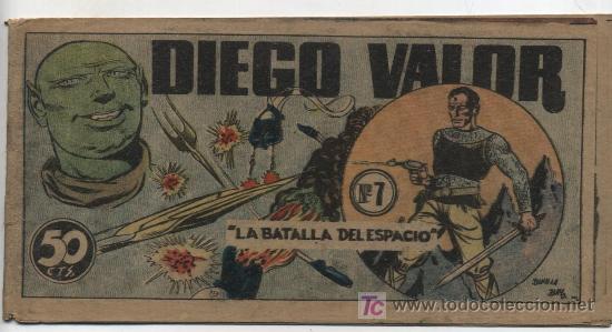 Tebeos: Diego Valor. Cid 1954. n&ordm; 7. - Foto 1