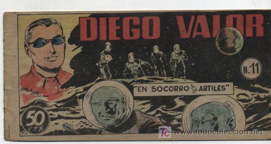Tebeos: Diego Valor. Cid 1954. n&ordm; 11. - Foto 1
