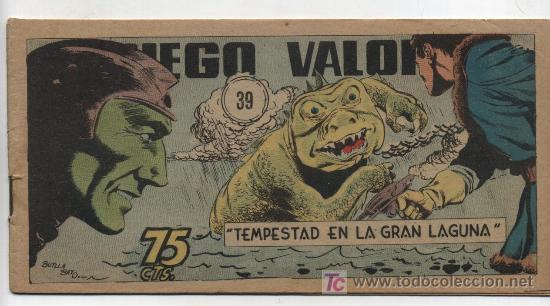 Tebeos: Diego Valor. Cid 1954. n&ordm; 39. - Foto 1
