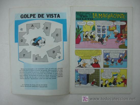 Tebeos: PATO DONALD. N&ordm; 95. 1970. (E R S A) WALT DISNEY. - Foto 2