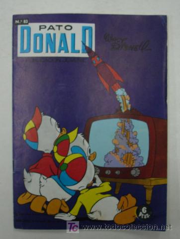 Tebeos: PATO DONALD. N&ordm; 83. 1969. (E R S A). WALT DISNEY. - Foto 1