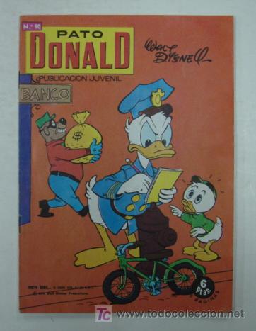 Tebeos: PATO DONALD. N&ordm; 90. 1970. (E R S A) WALT DISNEY. - Foto 1