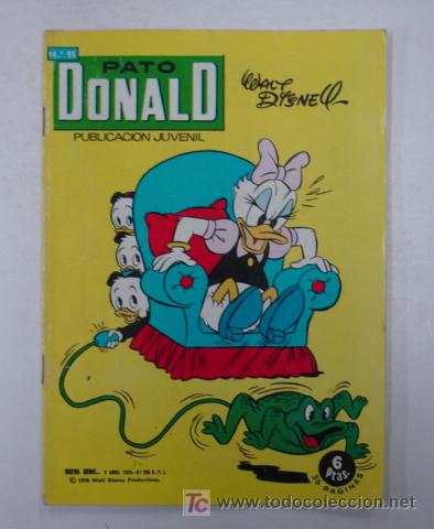 Tebeos: PATO DONALD. N&ordm; 95. 1970. (E R S A) WALT DISNEY. - Foto 1