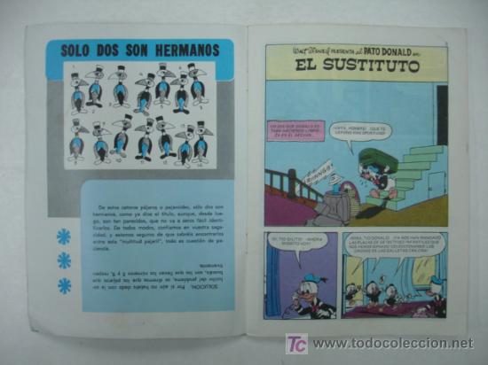 Tebeos: PATO DONALD. N&ordm; 83. 1969. (E R S A). WALT DISNEY. - Foto 2