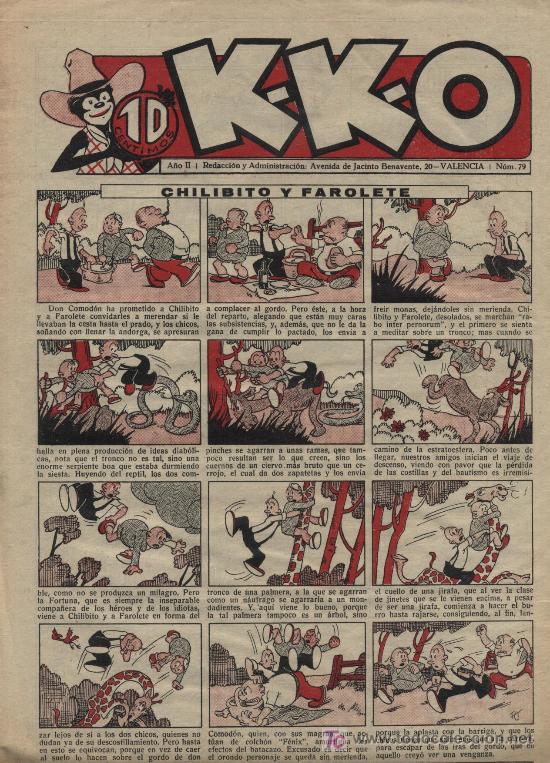 Tebeos: K K O n&ordm; 79. Guerri 1932. - Foto 1