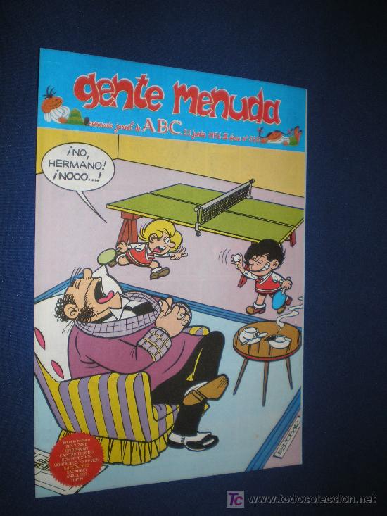 Giornalini: GENTE MENUDA N&ordm; 345 - SEMANARIO JUVENIL DE ABC