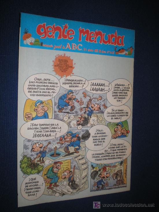 Comics: GENTE MENUDA N&ordm; 465 - SEMANARIO JUVENIL DE ABC