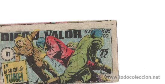 Tebeos: DIEGO VALOR    N&ordm; 91   DE CID - Foto 1