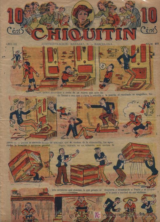 Tebeos: Chiquit&iacute;n n&ordm; 277. Marco 1925. - Foto 1