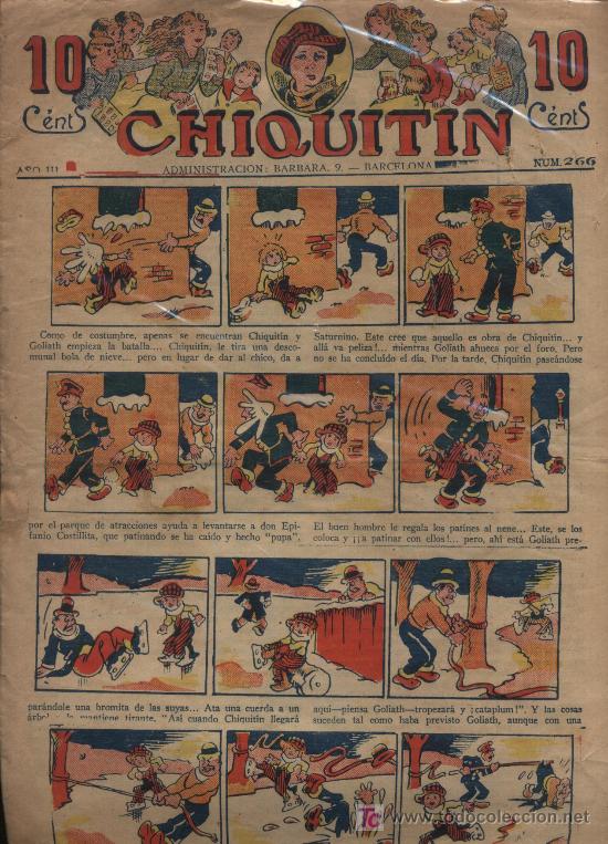 Tebeos: Chiquit&iacute;n n&ordm; 266. Marco 1925. - Foto 1