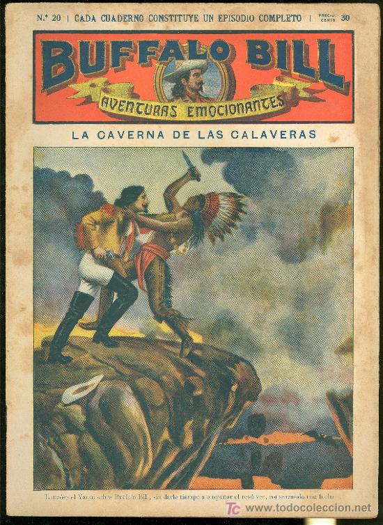 Tebeos: BUFFALO BILL. N&ordm; 20. LA CAVERNA DE LAS CALAVERAS. - Foto 1