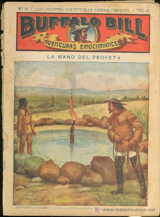 Tebeos: BUFFALO BILL. N&ordm; 51. LA MANO DEL PROFETA. - Foto 1
