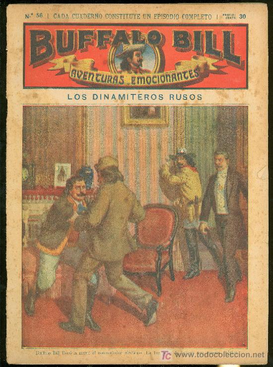 Tebeos: BUFFALO BILL. N&ordm; 56. LOS DINAMITEROS RUSOS. - Foto 1