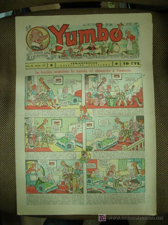 Tebeos: YUMBO. N&ordm; 65. FORMATO GRANDE. - Foto 1