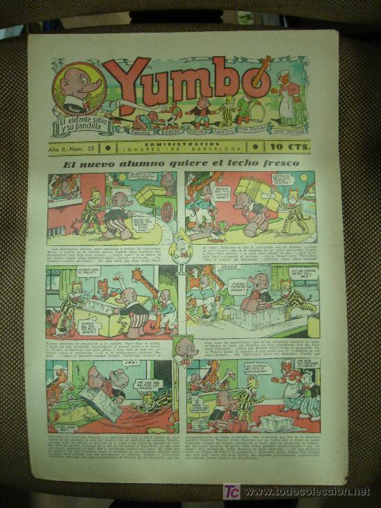 Tebeos: YUMBO. N&ordm; 55. FORMATO GRANDE. - Foto 1