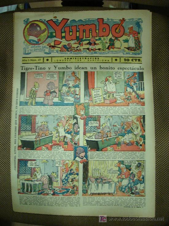 Tebeos: YUMBO. N&ordm; 49. FORMATO GRANDE. - Foto 1