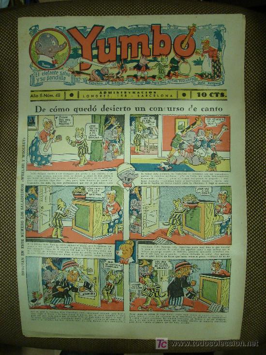 Tebeos: YUMBO. N&ordm; 48. FORMATO GRANDE. - Foto 1