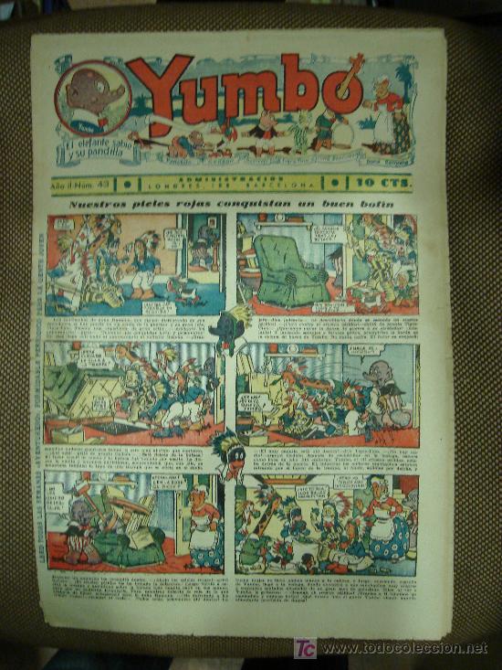 Tebeos: YUMBO. N&ordm; 43. FORMATO GRANDE. - Foto 1