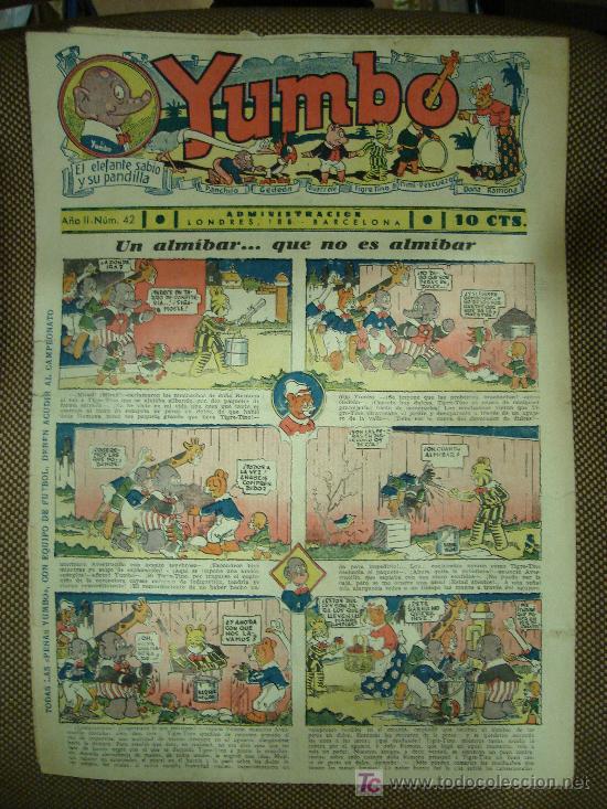 Tebeos: YUMBO. N&ordm; 42. FORMATO GRANDE. - Foto 1