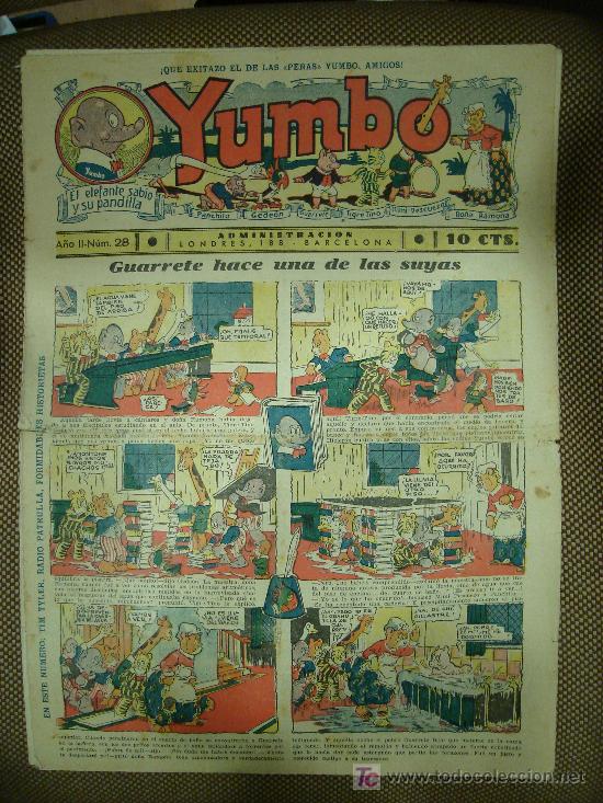 Tebeos: YUMBO. N&ordm; 28. FORMATO GRANDE. - Foto 1